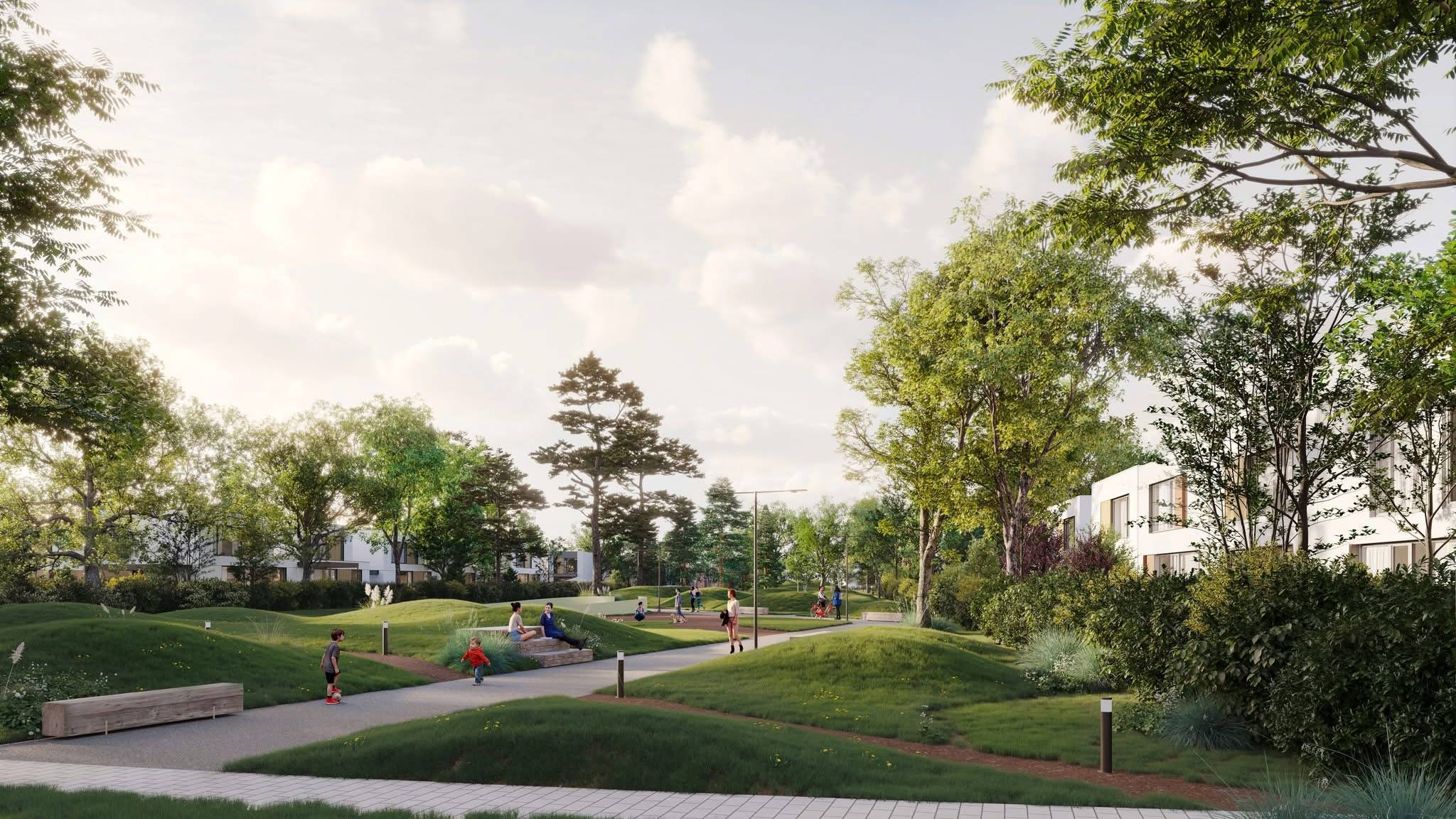 5.3 ha PARKS & GREEN AREAS